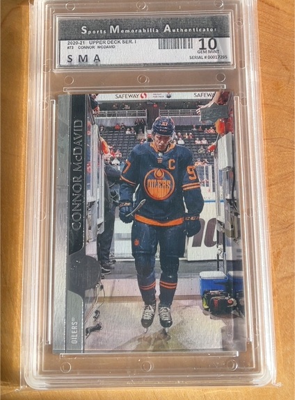2020-21 Upper Deck Series 1 #73 Connor McDavid — front