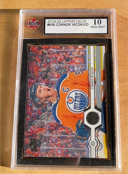 2019-20 Upper Deck #436 Connor McDavid — front