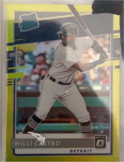 2020 Donruss Optic #92 Willi Castro — front