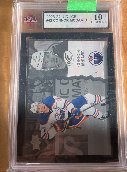 2023-24 Upper Deck Ice #42 Connor McDavid — front