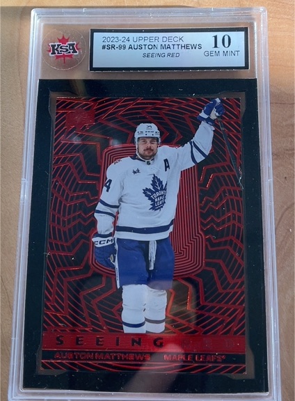 2023-24 Upper Deck #SR-99 Auston Matthews — front