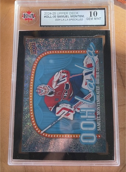 2024-25 Upper Deck #OLL-30 Samuel Montembeault — front