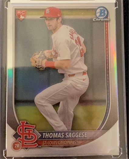 2025 Bowman #57 Thomas Saggese — front