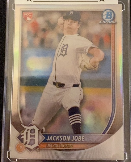 2025 Bowman Chrome #50 Jackson Jobe — front