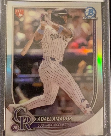 2025 Bowman Chrome #31 Adael Amador — front