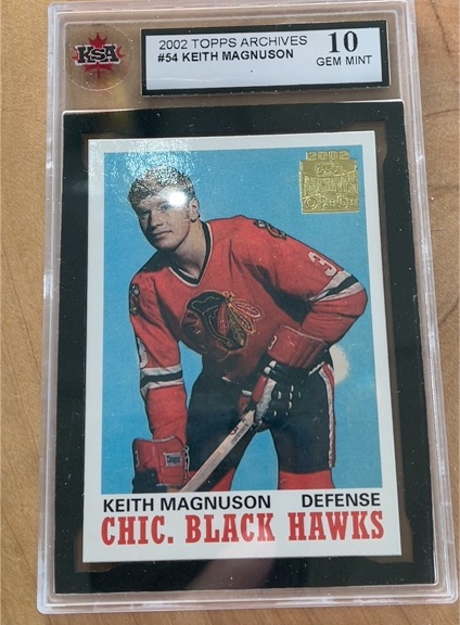 2002 Topps Archives #54 Keith Magnuson — front