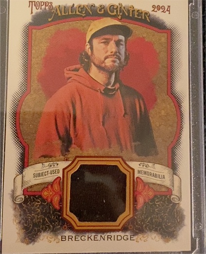 2024 Topps Allen & Ginter #AGR-EB Eddie Breckenridge — front
