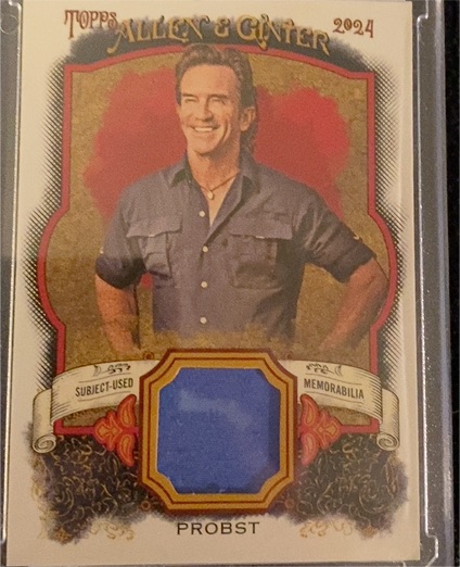 2024 Topps Allen & Ginter #AGR-JP Jeff Probst — front