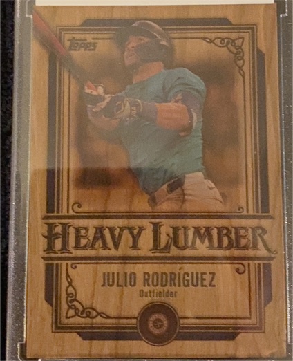 2025 Topps Heavy Lumber #HL-2 Julio Rodriguez — front