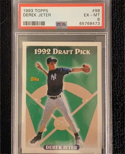 1993 Topps #98 Derek Jeter — front