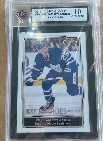 2016-17 O-Pee-Chee Glossy Rookies #R-4 William Nylander — front