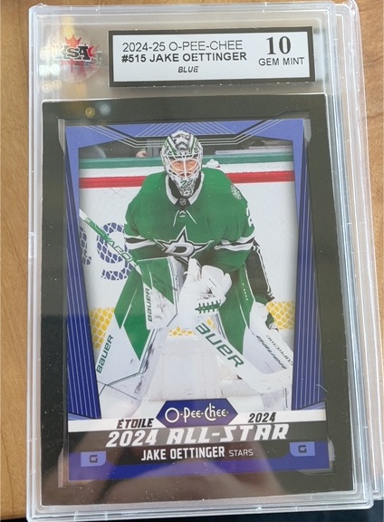 2024-25 O-Pee-Chee #515 Jake Oettinger — front