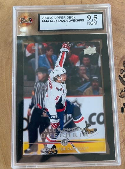 2008-09 Upper Deck #444 Alexander Ovechkin — front
