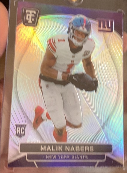 2024 Panini Totally Certified #157 Malik Nabers — front