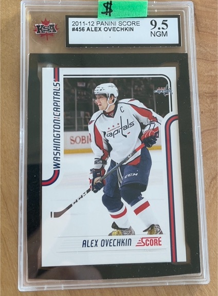 2011-12 Panini Score #456 Alex Ovechkin — front