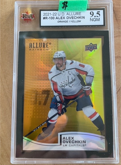 2021-22 Upper Deck Allure #R-100 Alex Ovechkin — front