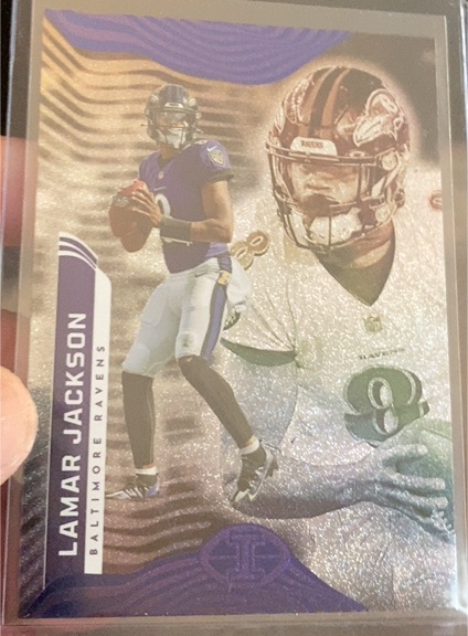 2022 Panini Illusions #7 Lamar Jackson — front