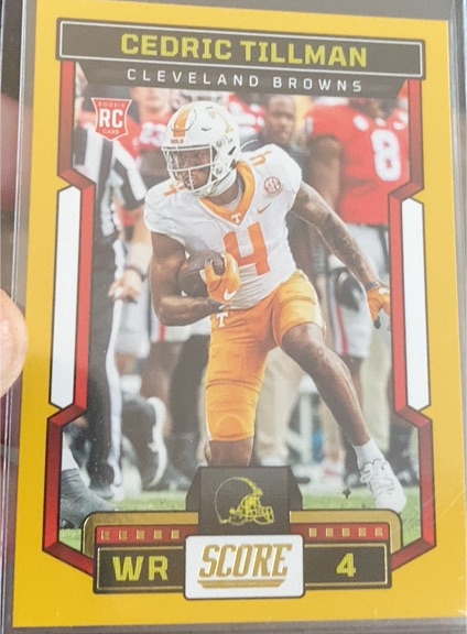 2023 Panini Score #355 Cedric Tillman — front
