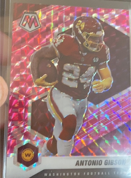 2021 Panini Mosaic #200 Antonio Gibson — front