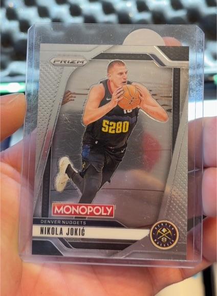 2024-25 Panini Prizm Monopoly #55 Nikola Jokic — front