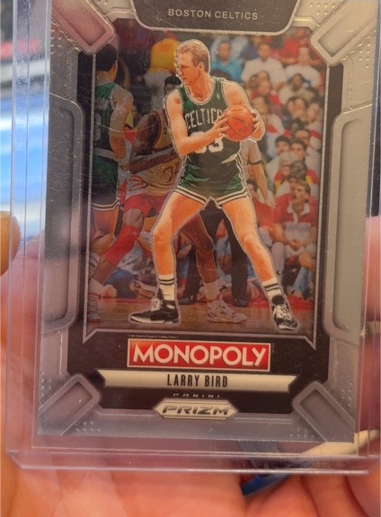 2024-25 Panini Prizm Monopoly Legends #LEG3 Larry Bird — front