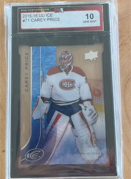 2015-16 Upper Deck Ice #71 Carey Price — front