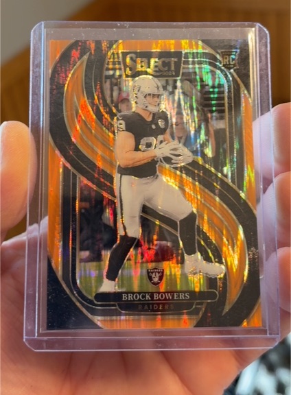 2024 Panini Select #118 Brock Bowers Premier Level — front