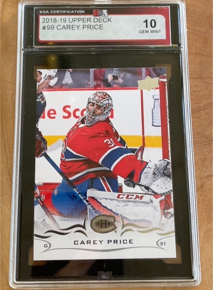 2018-19 Upper Deck #99 Carey Price — front