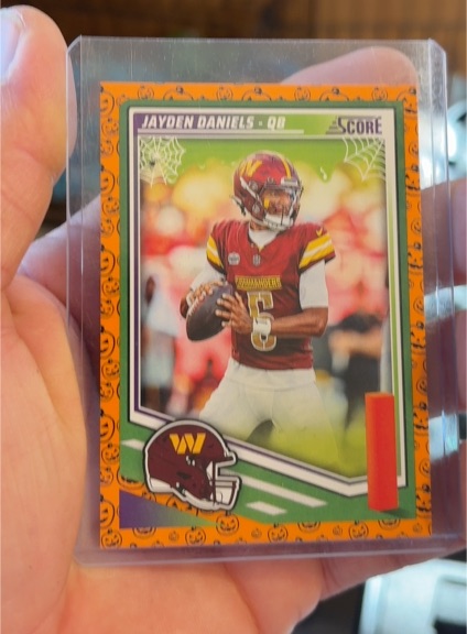 2025 Panini Score-A-Treat #195 Jayden Daniels — front