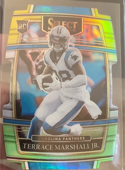 2021 Panini Select #62 Terrace Marshall Jr. — front