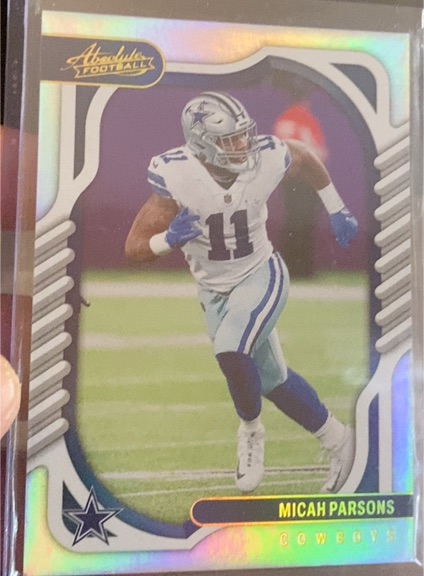 2022 Panini Absolute #23 Micah Parsons — front