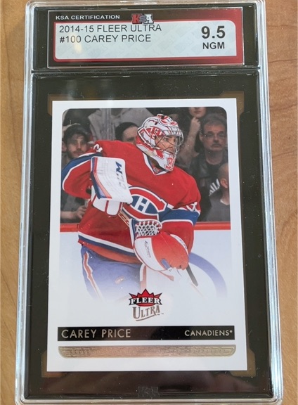 2014-15 Fleer Ultra #100 Carey Price — front