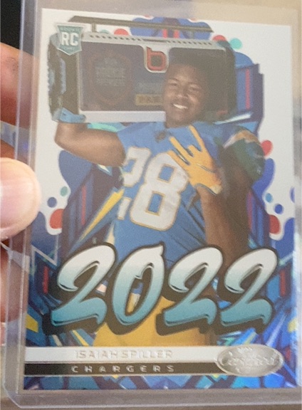 2022 Panini Certified #2022-16 Isaiah Spiller — front