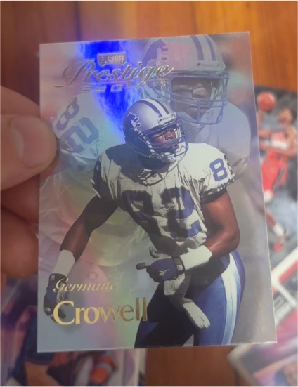 1999 Playoff Prestige SSD # Germane Crowell — front