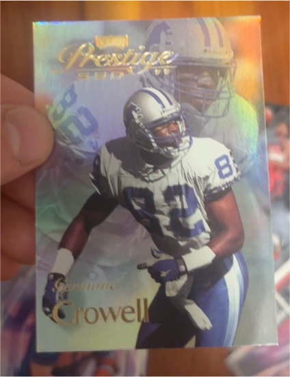 1999 Playoff Prestige SSD #B046 Germane Crowell — front