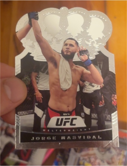 2021 Panini Chronicles UFC Crown Royale #17 Jorge Masvidal — front