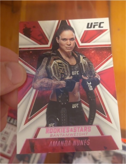 2021 Panini Chronicles UFC Rookies & Stars #90 Amanda Nunes — front