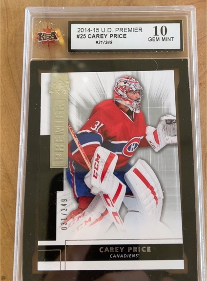 2014-15 Upper Deck Premier #25 Carey Price — front