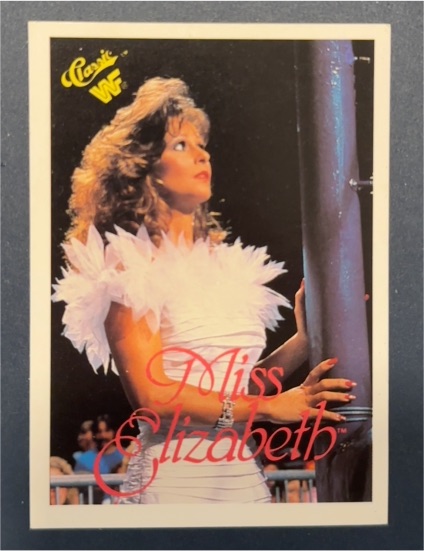 1990 Classic WWF #11 Miss Elizabeth — front