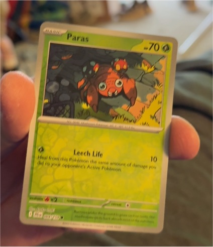2023 Pokémon TCG Journey Together #004 Paras — front
