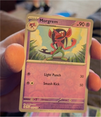 2025 Pokemon Scarlet & Violet Journey Together #072 Morgrem — front