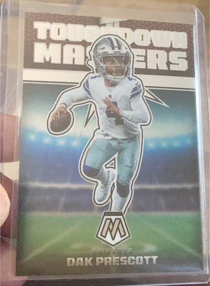 2022 Panini Mosaic Football #TD-7 Dak Prescott — front