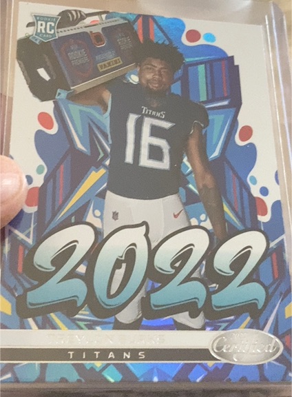 2022 Panini Certified #2022-11 Treylon Burks — front