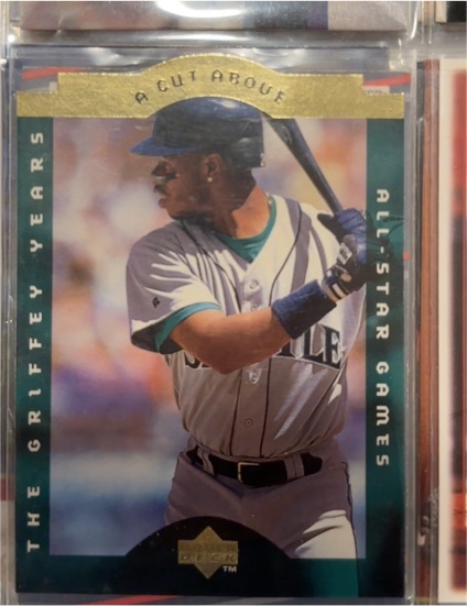 1996 Upper Deck Collector's Choice #CA4 Ken Griffey Jr.: A Cut Above — front