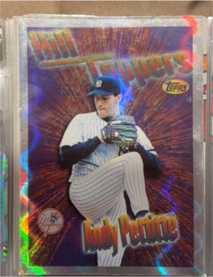 1997 Topps Season's Best Hill Toppers #SB17 Andy Pettitte — front