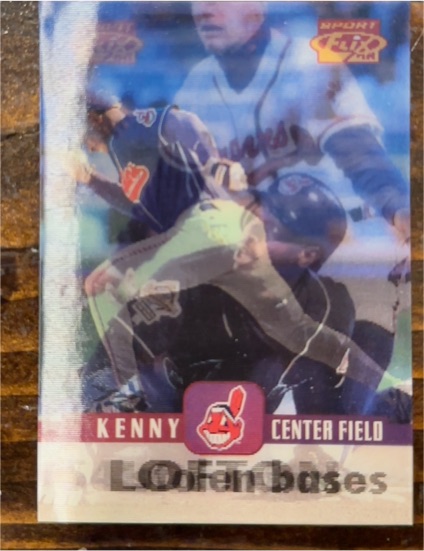 1996 Sportflix #39 Kenny Lofton — front