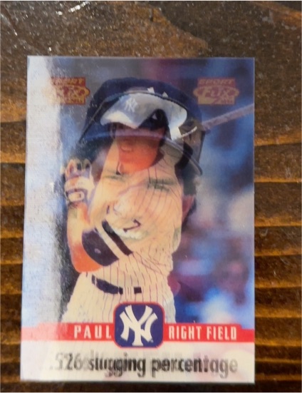 1993 Score #526 Paul O'Neill — front