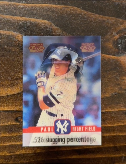 1996 Pinnacle Sport Flix #81 Paul O'Neill — front