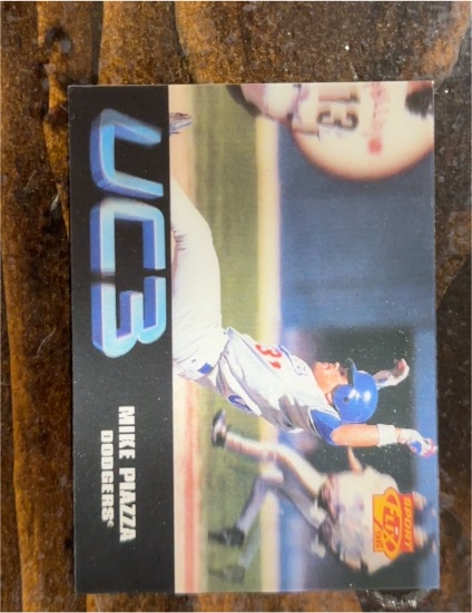 1996 Sportflix #102 Mike Piazza — front