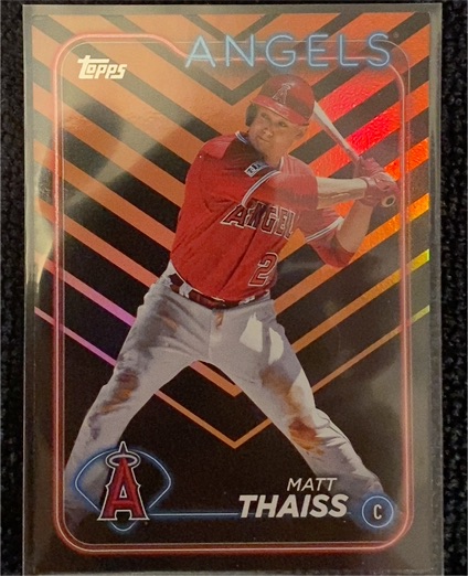 2024 Topps Update #US274 Matt Thaiss — front